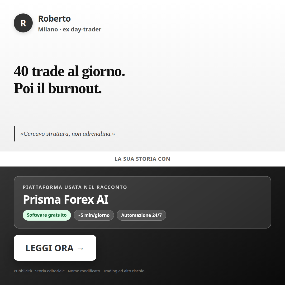 Roberto, 47 anni — Milano